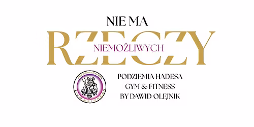 Wielkie Otwarcie "Podziemia Hadesa" Gym&Fitness