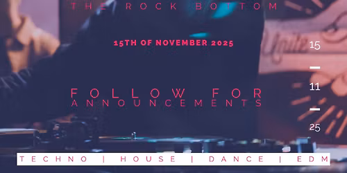 DJ Night at The Rock Bottom