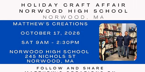 Holiday Craft Affair - Norwood, MA