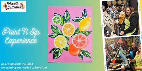 Tampa Sip and Paint - Happy Citrus