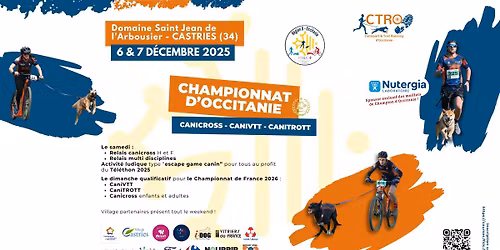 Championnat d'Occitanie de Canicross 2025