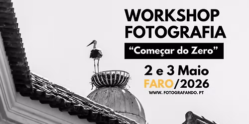 Workshop Fotografia - Come\u00e7ar do Zero (Introdu\u00e7\u00e3o)