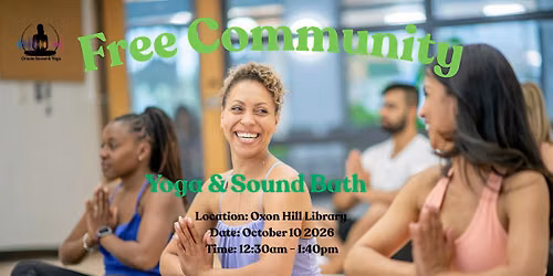 Free Community Yoga Session + Sound Bath