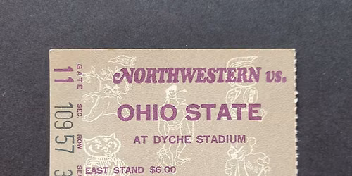 Northwestern Wildcats at Ohio State Buckeyes Football at Ohio Stadium