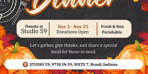 Thanksgiving Dinner Giveback