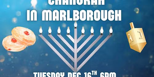 Marlborough Menorah Lighting & Celebration