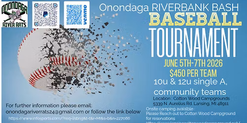 Onondaga River Bank Bash