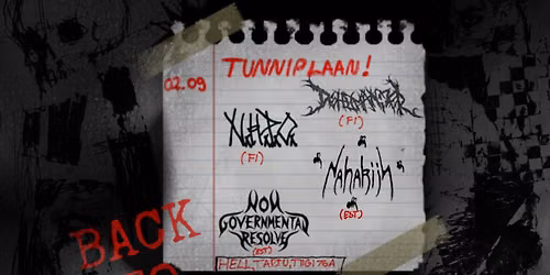 BACK TO SCHOOL!\/ NAHAKIIN+N.H.P.O+DEHUMANIZER+NGR
