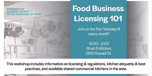 Food Business Licensing 101