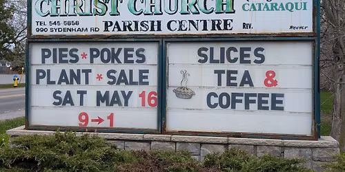 Pies, Plant Pokes & Plants Sale