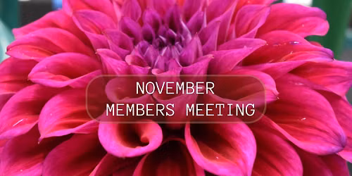 November 2026 - Members Meeting