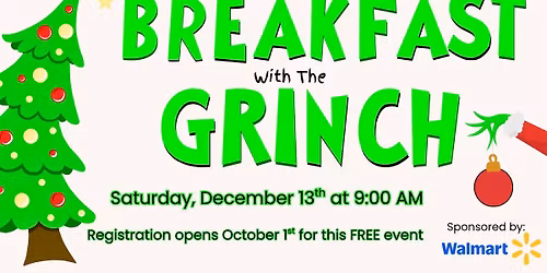 Merry Grinchmas Breakfast at Christmas in the Park