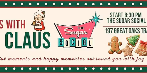 Cookies with Mrs Claus