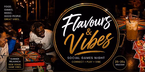 Flavours & Vibes: Games Night - Secret Garden Edition