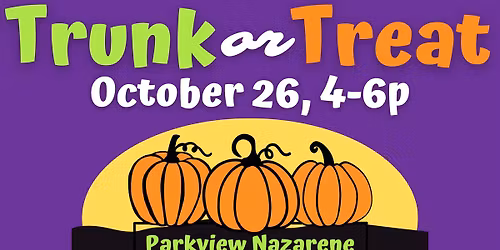 Trunk or Treat
