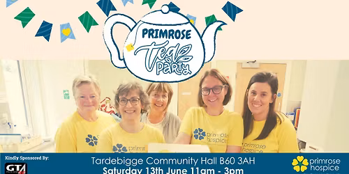 Primrose Tea Party | Tardebigge Community Hall \ud83c\udf70
