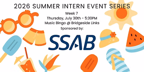Summer Intern Event Series Week 7: Music Bingo