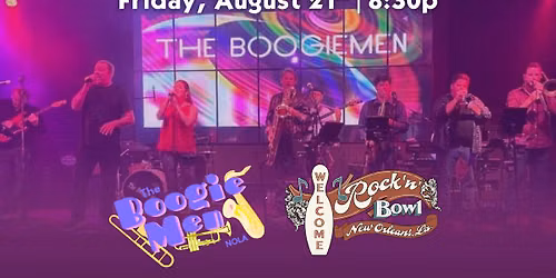 The Boogie Men | Rock'n'Bowl\u00ae New Orleans