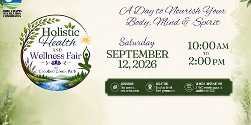 Holistic Health and Wellness Fair