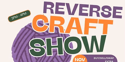 Reverse Craft Show - Buy\/Sell\/Swap Craft Supplies