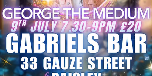 Gabriels Bar (9h July) SOLD OUT