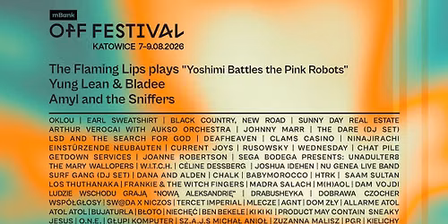 OFF Festival Katowice | 2026