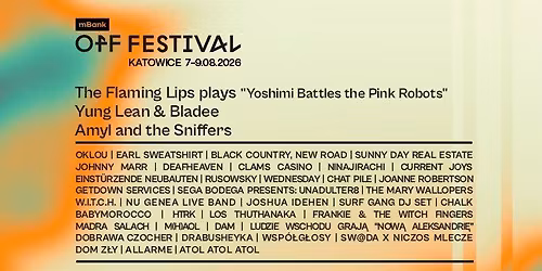 OFF Festival Katowice | 2026