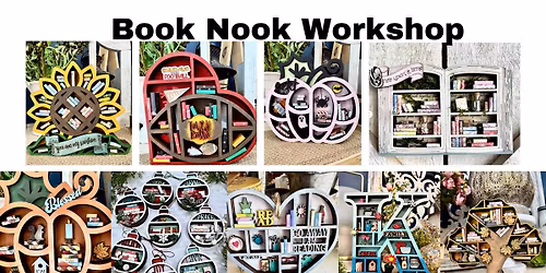 Bonner Springs Book Nook Workshop Saturday June 20 @ 10:30am