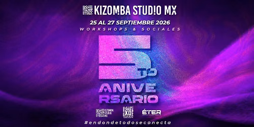 5TO ANIVERSARIO KIZOMBA STUDIO MX