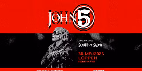 John 5 [Support: South of Salem] | Loppen | 16. marts 2026