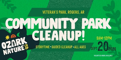 Community Park Cleanup (Veterans Park)