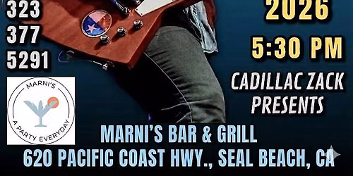 LANCE LOPEZ - Sizzlin' Texas Blues-Rock Guitarist! - in Seal Beach!
