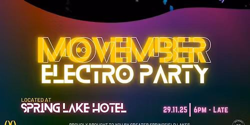 Movember Electro Party