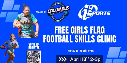 FREE Girls Flag Football Clinic