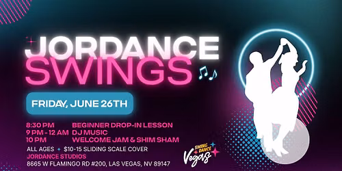 Jordance Swings - Beginner Lesson, Social Dancing, & DJ Music