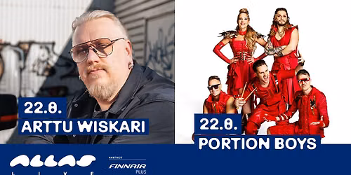 22.8. Arttu Wiskari, Portion Boys | Allas Live