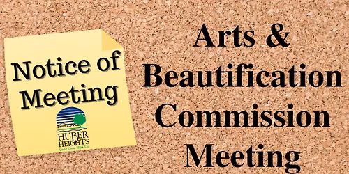 Arts & Beautification Commission Meeting