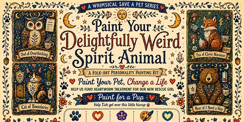 Paint Your Delightfully Weird Spirit Animal