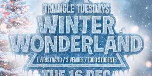 Triangle Tuesdays Winter Wonderland- 3 Venues - 1 Ticket