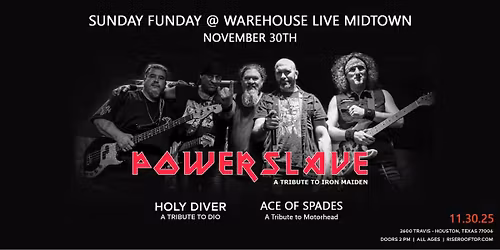 ACE OF SPADES, POWERSLAVE, & HOLY DIVER