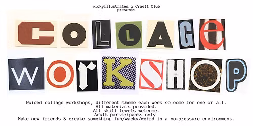 Collage Art Workshop in North London