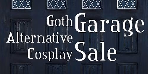 Goth Alternative Cosplay Garage Sale