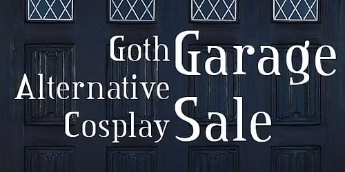 Goth Alternative Cosplay Garage Sale