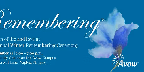 Avow Remembering Ceremony: Free Community Event