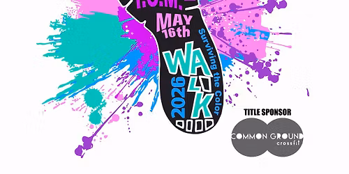 \ud83d\udfe3 13th annual "Surviving the Color" event \ud83d\udd35