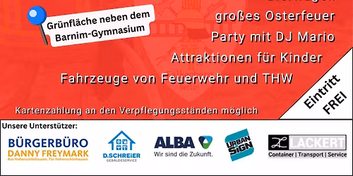 Falkenberger Osterfeuer 2026