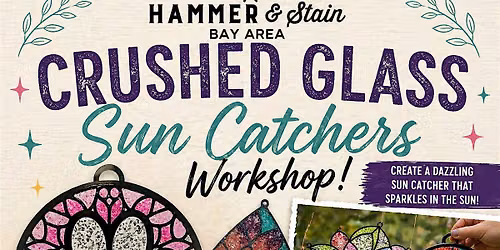 Crushed Glass Sun Catcher Workshop