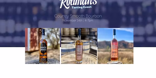 Country Smooth Bourbon Tasting