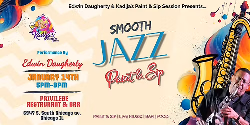 Smooth Jazz Paint & Sip