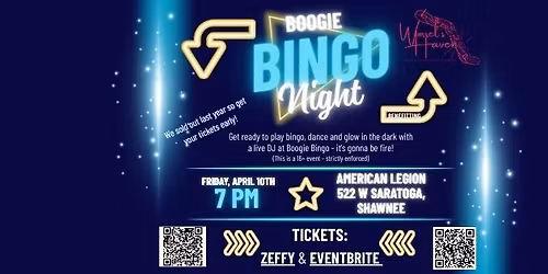 Worrel's Haven Presents Boogie Bingo!